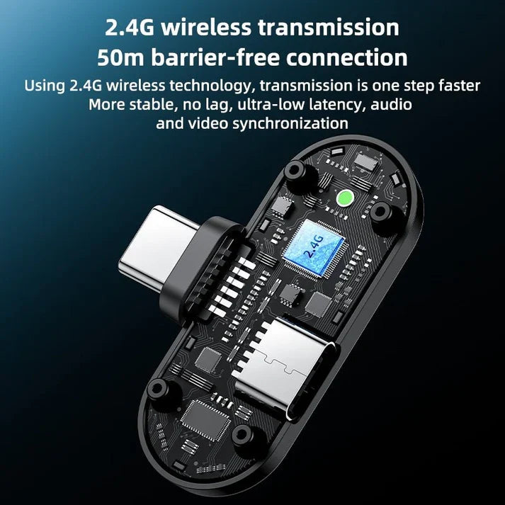 2 in 1 Lavalier Microphone My Store