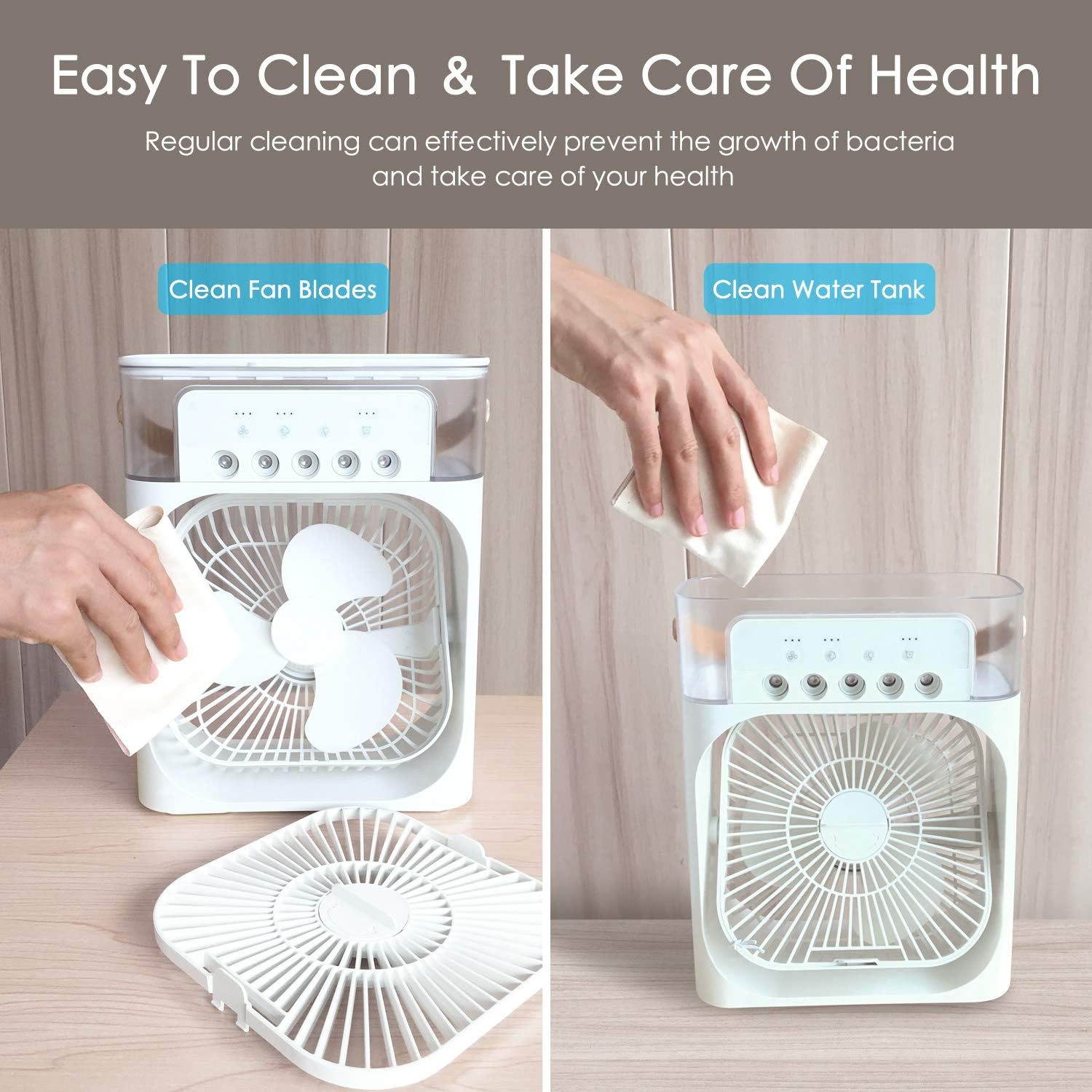🔥❄️ 3-in-1 Rechargeable Ice Cooling Fan ❄️🔥 trendy gulf