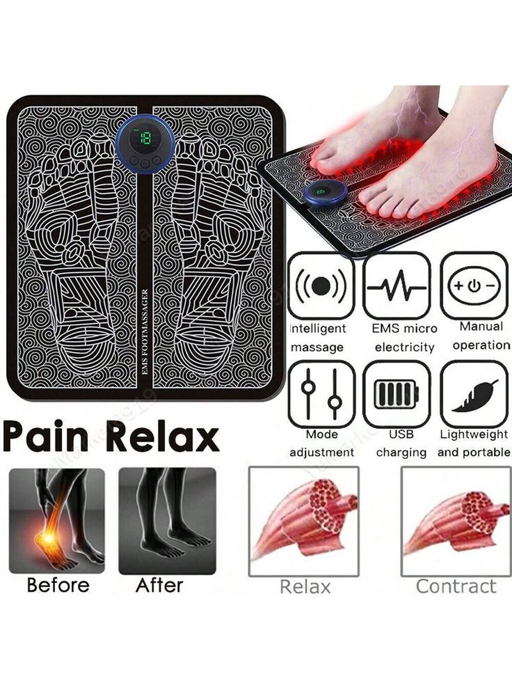 EMS Foot Massager Mat Al Barka Mart