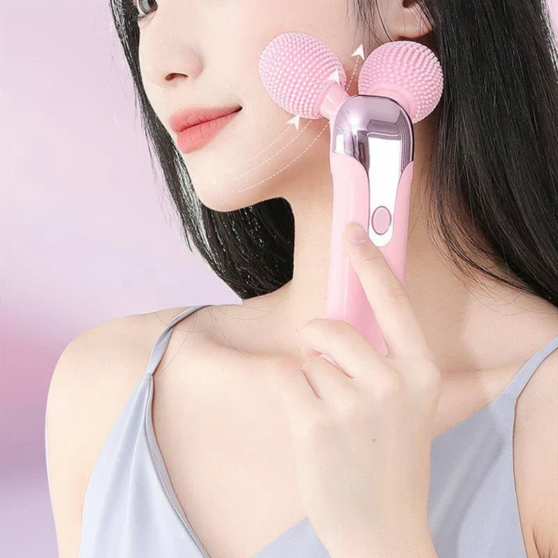 Facial Cleansing And Face Slimming Roller Vibration Facial Beauty My Store