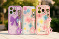 Glitter Floral Case with Charm My Store