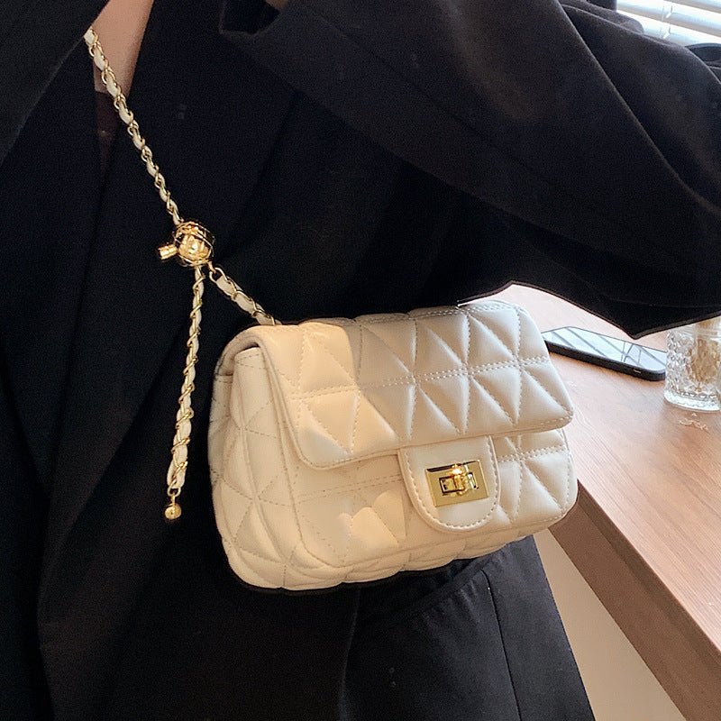 High-grade Diamond Pattern Chain Bag Women's Simple All-match My Store