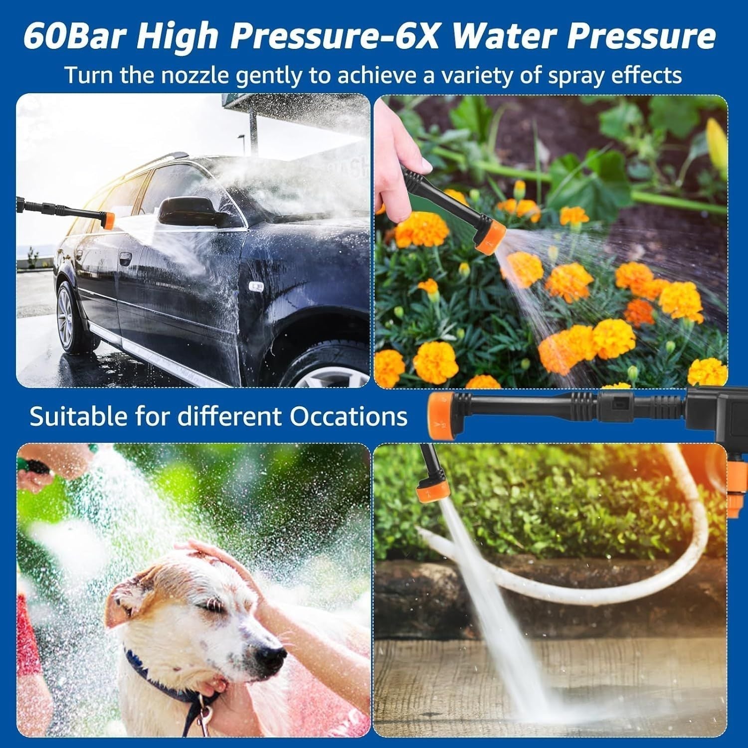 High Pressure Water Cleaning Gun مسدس تنظيف بالماء عالي الضغط trendy gulf