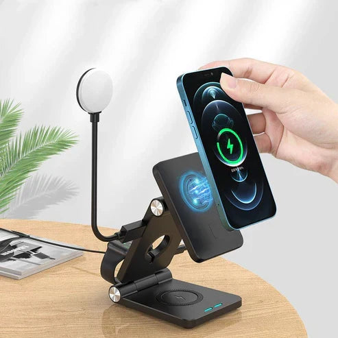 Magnetic Wireless Charger Mobile Phone Folding Stand My Store