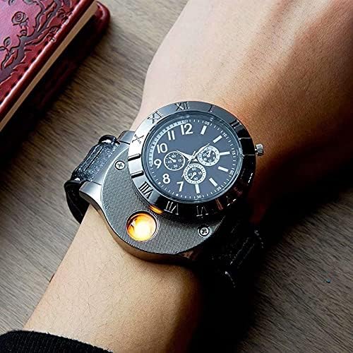 New Military USB Lighter Watch Men's My Store