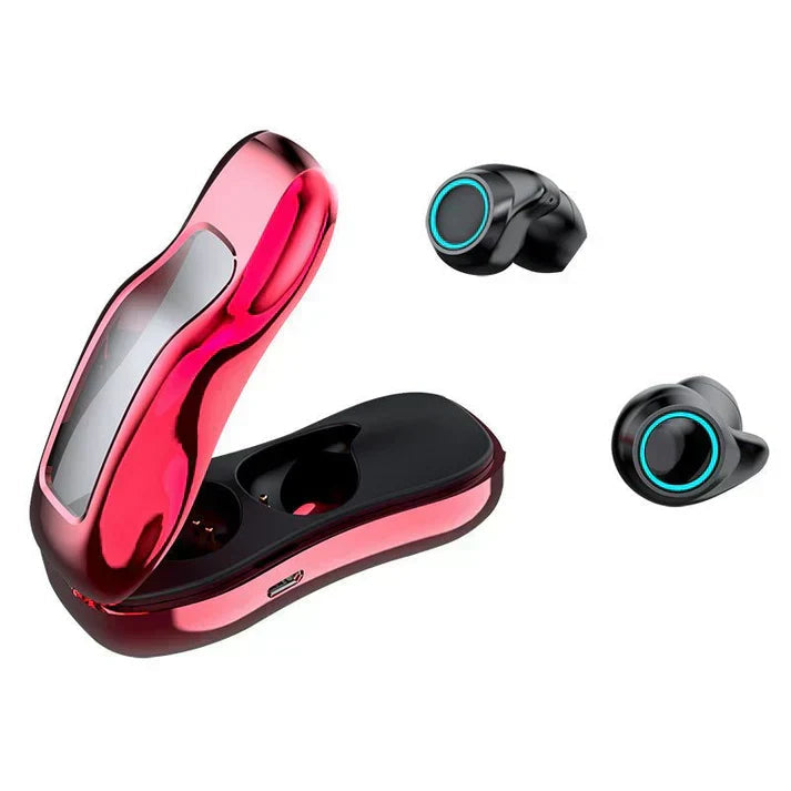 Popular Wireless Bluetooth Headset Two Ears Cross Border Private Mold TWS Customized Electroplating Car Styling 5.0 My Store