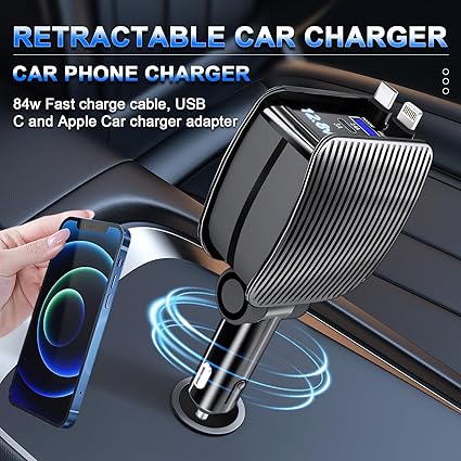 Retractable Car Charger My Store
