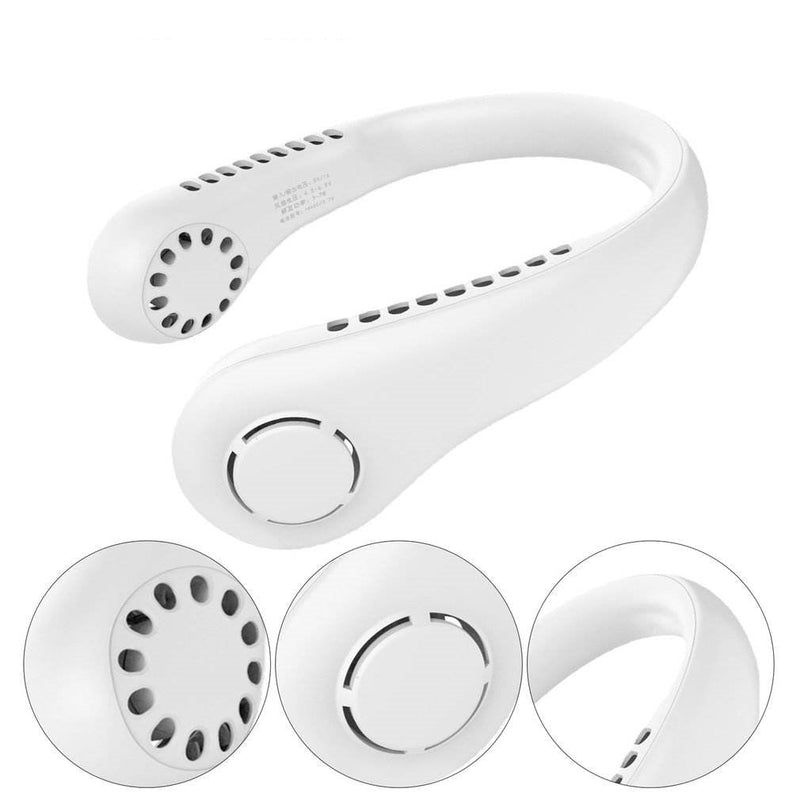 Portable Bladeless Neck Fan Souq Rukna Al Khaleej