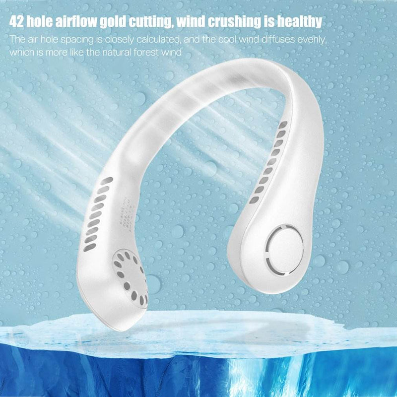 Portable Bladeless Neck Fan Souq Rukna Al Khaleej