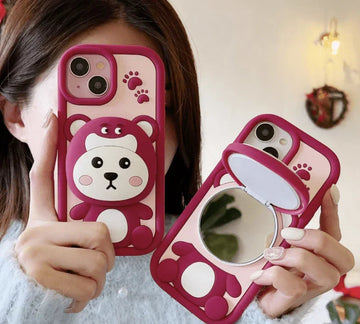 Silicone 3D Design Cartoon iPhone Case My Store