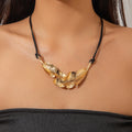 Skull Coffin Leather Wax Line Necklace Hip Hop My Store