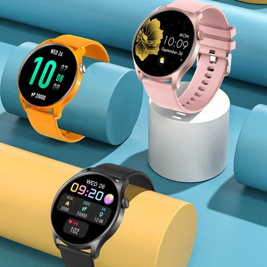 Smart Watch Bluetooth Heart Rate Blood Pressure Measurement My Store